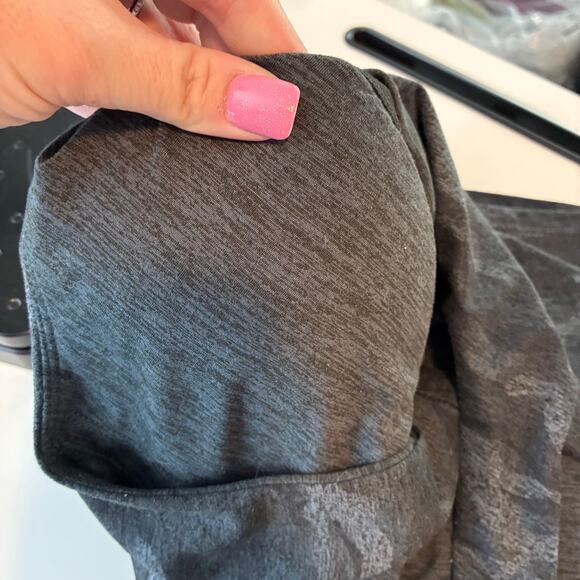 Kyodan Sports Bra Sculpt Tank Top Grey Black Heather Camo Medium Hi Neck Padded - Picture 5 of 7